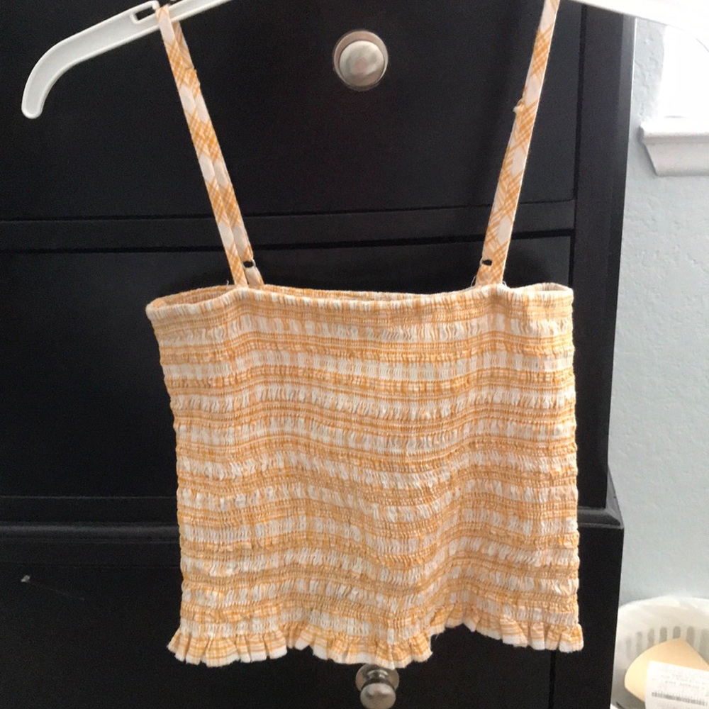 Forever 21 gingham tank top